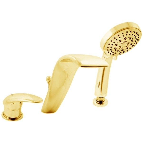 Смеситель для ванны RAV-Slezak DUNAJ D461.5SZ золото купить в интернет-магазине сантехники Sanbest