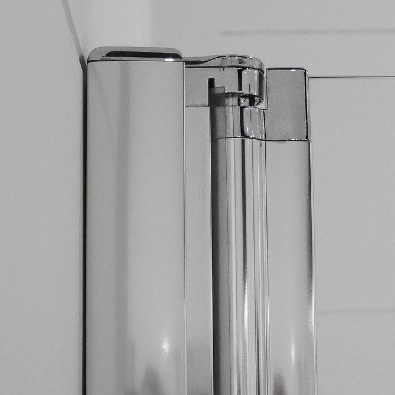 Душевой уголок Cezares ELENA-AS-1-80-C-Cr стекло прозрачное/профиль хром купить в интернет-магазине Sanbest