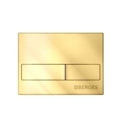 Кнопка для инсталляции Berges NOVUM L9 40019 золото глянец купить в интернет-магазине сантехники Sanbest