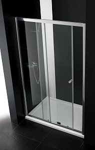 Душевая дверь Cezares ANIMA-BF-1-120-C-Cr стекло прозрачное/профиль хром купить в интернет-магазине Sanbest