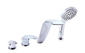 Смеситель для ванны RAV-Slezak DUNAJ D461.5P хром купить в интернет-магазине сантехники Sanbest