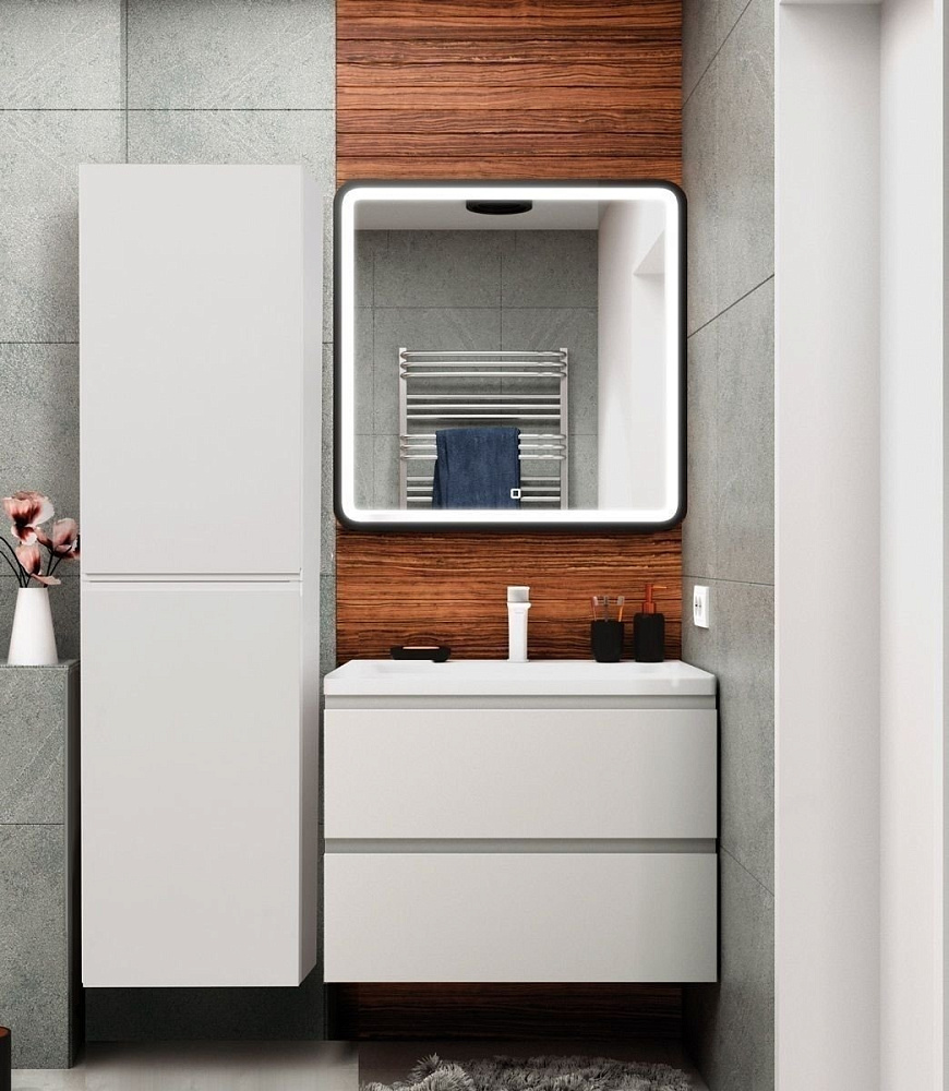 Шкаф подвесной Art&Max BIANCHI 40 Bianco Matt для ванной в интернет-магазине сантехники Sanbest
