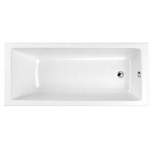 Ванна из литого акрила WhiteCross WAVE 170x75 белая купить в интернет-магазине Sanbest