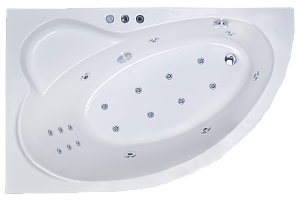 Гидромассажная ванна Royal Bath Alpine De Luxe 170x100 купить в интернет-магазине Sanbest