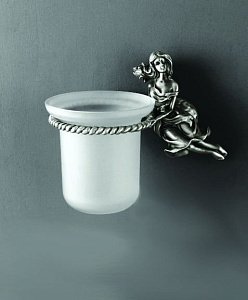 Щетка для унитаза Art&Max Athena AM-0611-T серебро купить в интернет-магазине сантехники Sanbest