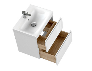 Мебель для ванной Cersanit Moduo 60 белая для ванной в интернет-магазине Sanbest