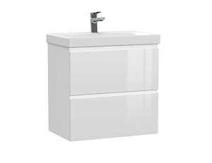 Мебель для ванной Cersanit Moduo Slim 60 белая для ванной в интернет-магазине Sanbest