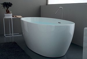 Ванна керамическая Kerasan Flo 170х80 купить в интернет-магазине Sanbest