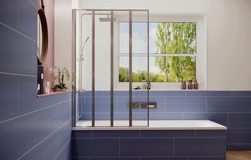Шторка для ванны Ambassador Bath Screens 100x140 16041111 купить в интернет-магазине Sanbest
