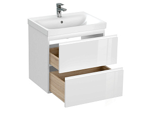Мебель для ванной Cersanit Moduo 60 белая для ванной в интернет-магазине Sanbest