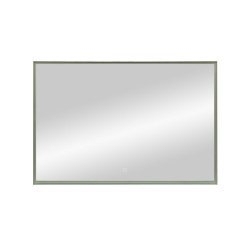 Зеркало с подсветкой ART&MAX AREZZO 120x80 хром в ванную от интернет-магазине сантехники Sanbest
