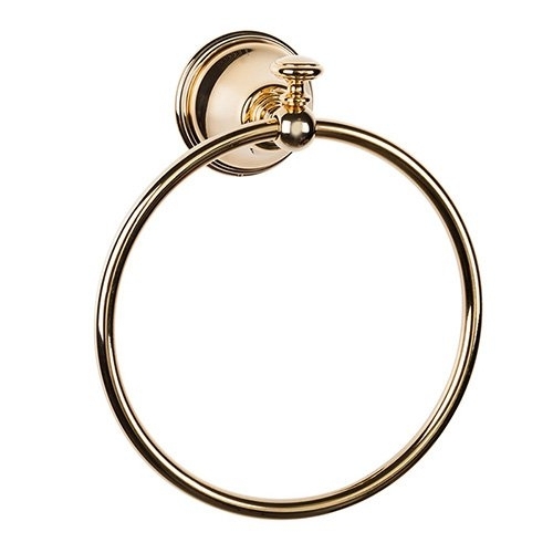 Полотенцедержатель-кольцо Tiffany World Harmony TWHA015oro золото купить в интернет-магазине сантехники Sanbest