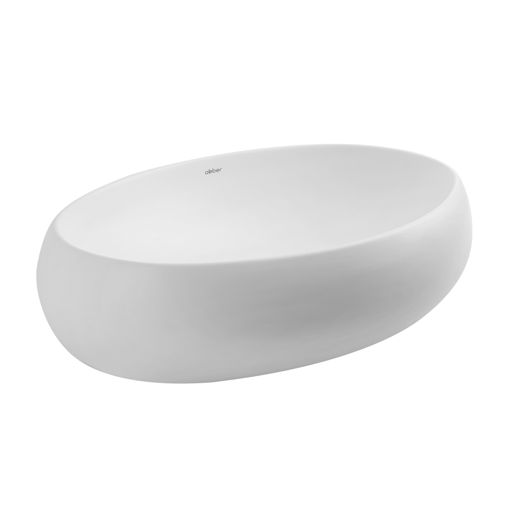 Раковина Abber Bequem 60 AC2102MW белая матовая купить в интернет-магазине Sanbest