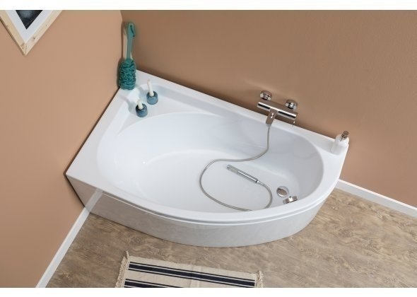 Акриловая ванна Aquanet Mia 140x80 с к/с купить в интернет-магазине Sanbest