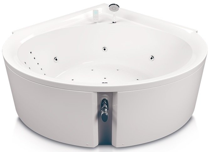Акриловая ванна Aquatika Опера H2O Standart 130х130 купить в интернет-магазине Sanbest