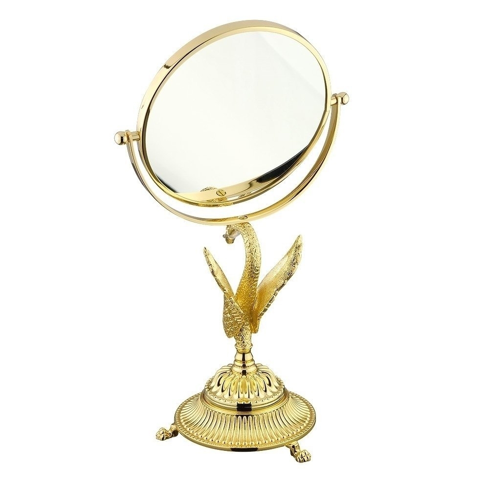 Зеркало косметическое Migliore LUXOR 26129 золото купить в интернет-магазине сантехники Sanbest