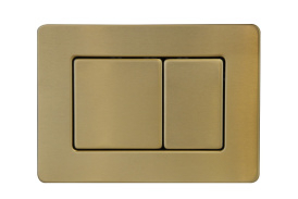 Кнопка для инсталляции Boheme Matt Gold 650-MG золото матовое купить в интернет-магазине сантехники Sanbest