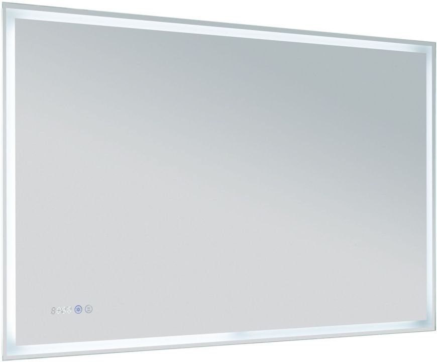 Зеркало Aquanet Оптима 288968 120 белый матовый в ванную от интернет-магазине сантехники Sanbest