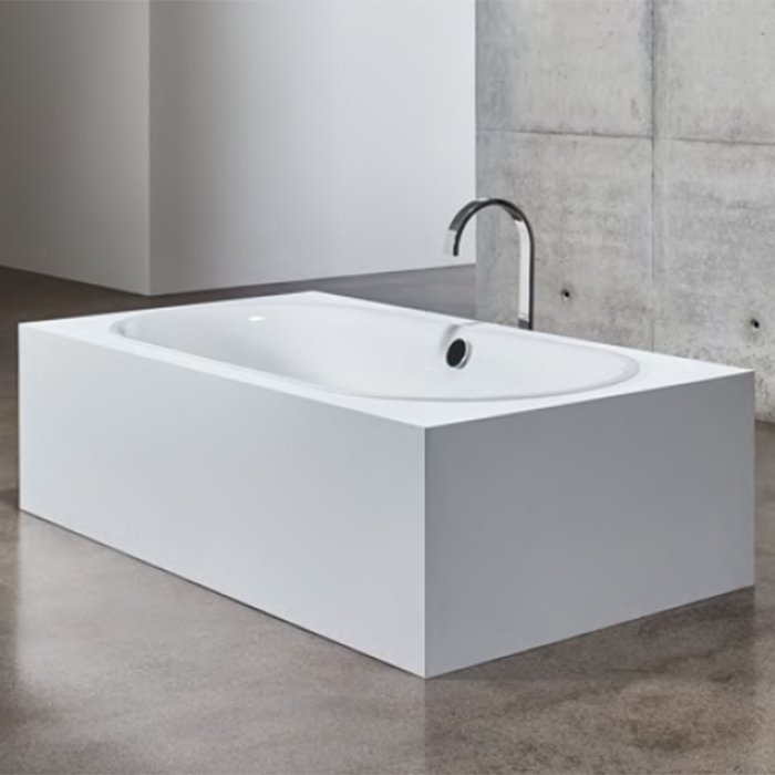 Ванна Bette Lux Oval 3466-000 PLUS 180x80 Белый купить в интернет-магазине Sanbest