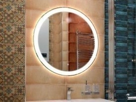 Зеркало с подсветкой Art&Max Bolzano AM-Boz-645-DS-F 64,5 в ванную от интернет-магазине сантехники Sanbest