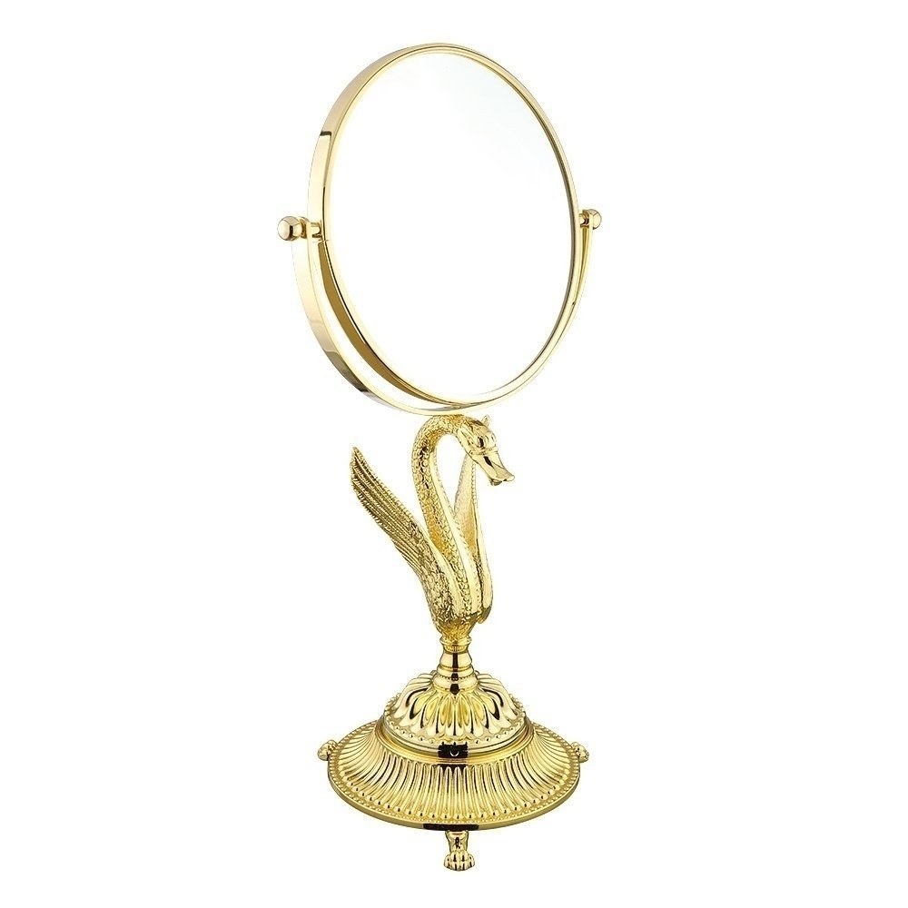 Зеркало косметическое Migliore LUXOR 26129 золото купить в интернет-магазине сантехники Sanbest