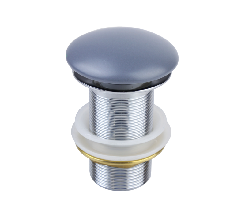 Донный клапан без перелива Bronze de Luxe 1001GR светло-серый купить в интернет-магазине сантехники Sanbest