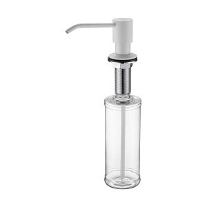 Дозатор для жидкого мыла Paulmark Rein D002-431 Белый купить в интернет-магазине сантехники Sanbest