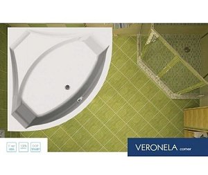 Ванна акриловая Vagnerplast Veronela 140x140 купить в интернет-магазине Sanbest