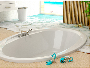 Ванна акриловая Vayer Opal 180x120 купить в интернет-магазине Sanbest