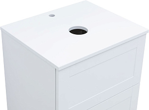 Столешница Aquanet Терра 80 белый матовый для ванной в интернет-магазине сантехники Sanbest