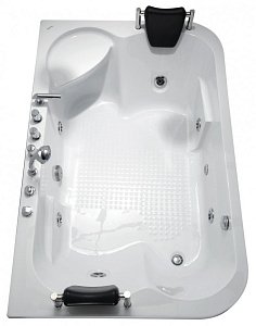 Гидромассажная ванна Gemy G9085 B R 180x116 купить в интернет-магазине Sanbest