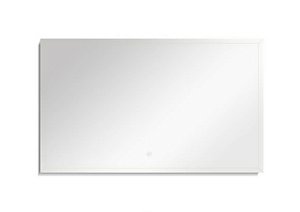 Зеркало с LED-подсветкой Black&White UNIVERSE U909.1000MR 100X80 в ванную от интернет-магазине сантехники Sanbest