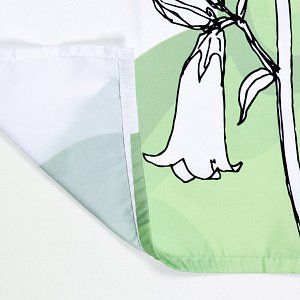 Текстильная шторка для ванны WasserKRAFT Dill SC-39103 купить в интернет-магазине сантехники Sanbest