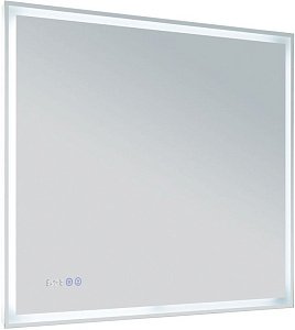 Зеркало Aquanet Оптима 288966 90 белый матовый в ванную от интернет-магазине сантехники Sanbest
