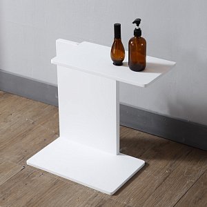 Столик для ванной комнаты Abber STEIN AS1636 белый купить в интернет-магазине сантехники Sanbest
