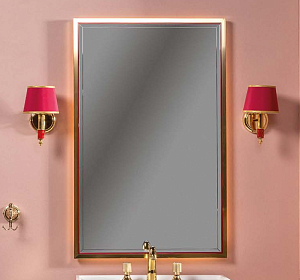 Зеркало Armadi Art Monaco бордо с золотом 70 в ванную от интернет-магазине сантехники Sanbest
