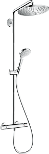 Душевая система Hansgrohe Croma Select S Showerpipe 280 1jet 26790000 купить в интернет-магазине сантехники Sanbest
