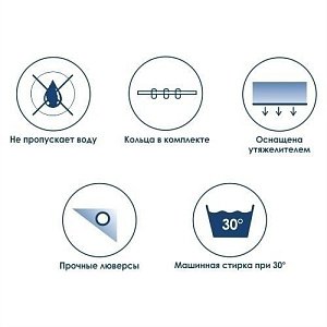 Шторка для ванны WasserKRAFT Vils SC-10101 купить в интернет-магазине сантехники Sanbest