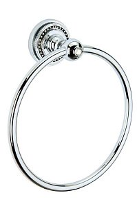 Полотенцедержатель-кольцо Boheme Brillante 10434 купить в интернет-магазине сантехники Sanbest