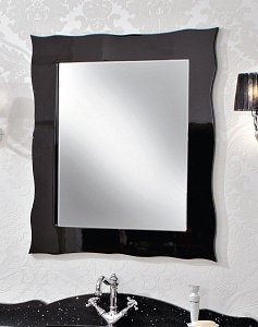 Зеркало Cezares Anthony 990.07.705 Nero Laccato Lucido черный в ванную от интернет-магазине сантехники Sanbest