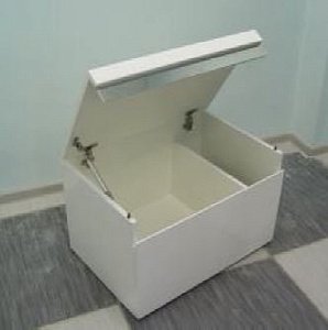 Тумба выкатная Lotos 60 белая для ванной в интернет-магазине сантехники Sanbest