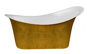 Ванна акриловая Lagard Tiffany Treasure Gold 175х82.5 золото купить в интернет-магазине Sanbest