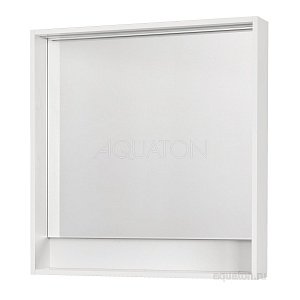 Зеркало Акватон Капри 80 белый в ванную от интернет-магазине сантехники Sanbest