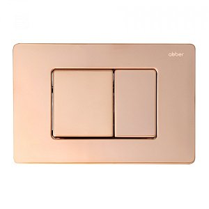 Кнопка для инсталляции ABBER AC0120RG золото розовое купить в интернет-магазине сантехники Sanbest