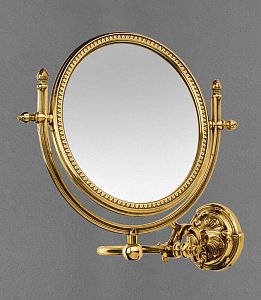 Зеркало косметическое Art&Max Barocco AM-2109-Do-Ant античное золото купить в интернет-магазине сантехники Sanbest