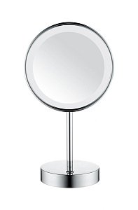Косметическое зеркало с подсветкой Art&Max AM-M-062 хром купить в интернет-магазине сантехники Sanbest