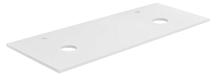 Столешница Aquanet Терра 140 белый матовый для ванной в интернет-магазине сантехники Sanbest