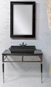 Зеркало Armadi Art Terso черный 70 в ванную от интернет-магазине сантехники Sanbest