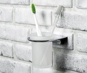 Стакан для зубных щеток WasserKRAFT Kammel K-8328 купить в интернет-магазине сантехники Sanbest