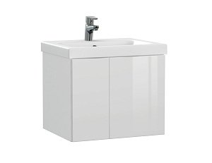 Мебель для ванной подвесная Cersanit COLOUR 50 белая для ванной в интернет-магазине Sanbest